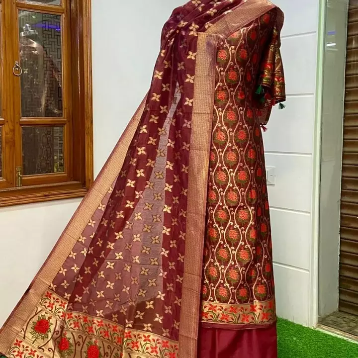 Post image Banarsi cotton tilfi suit