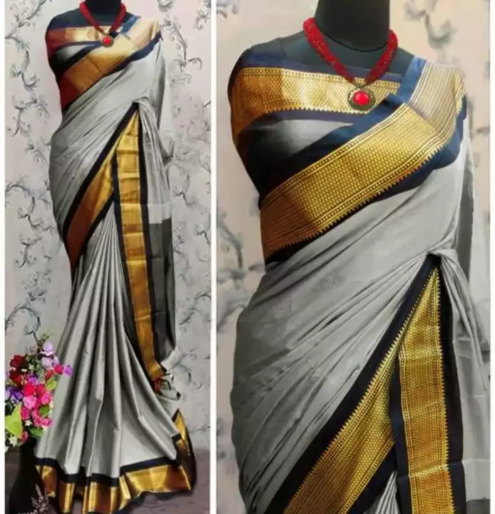 Saree  uploaded by Clothings store jeans वेयर and girls वेयर on 11/22/2022