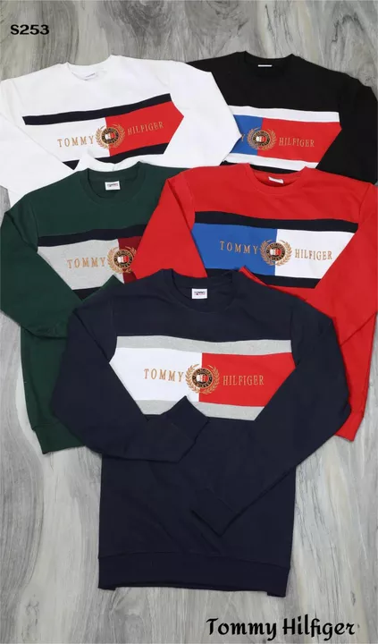 Product image of Brand  - *TOMMY HILFIGER*

Style - S253 Mens *#SWEAT SHIRT FULL SLEEVE # *

Fabric - 100% *COTTON LO, price: Rs. 340, ID: brand-tommy-hilfiger-style-s253-mens-sweat-shirt-full-sleeve-fabric-100-cotton-lo-48484573