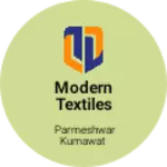 Business logo of Modern Textiles &Kids wear