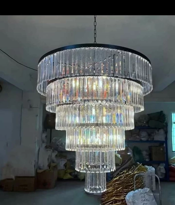 Crystal chandelier  uploaded by M/S akram crystal house on 11/22/2022