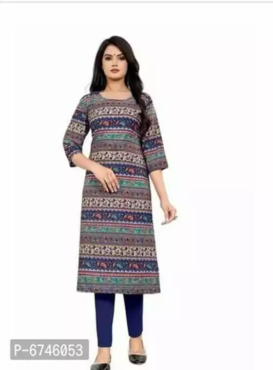 Trendy Crepe Printed Straight Kurtis

 uploaded by business on 11/22/2022
