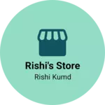 Business logo of Rishi's store
