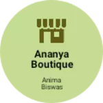 Business logo of Ananya Boutique