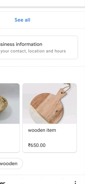 Wooden item uploaded by business on 11/23/2022