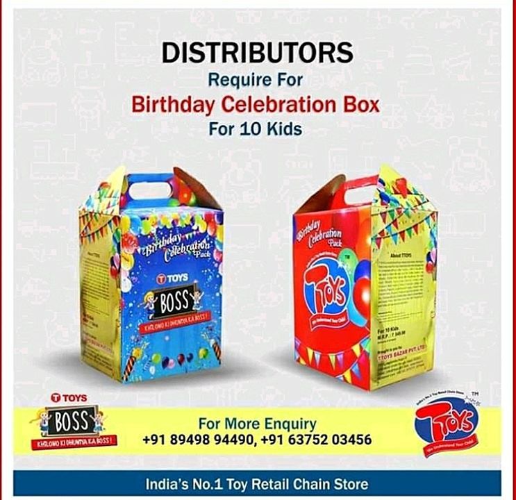 Birthday celebration box  uploaded by business on 7/2/2020