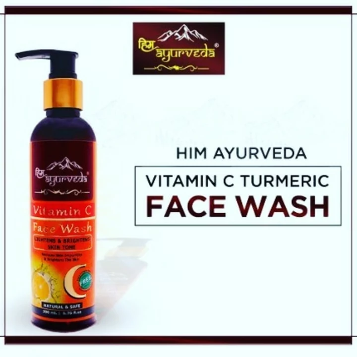 HIM AYURVEDA VITAMIN C TURMERIC FACE WASH  uploaded by business on 11/23/2022