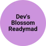 Business logo of Dev's Blossom Readymades