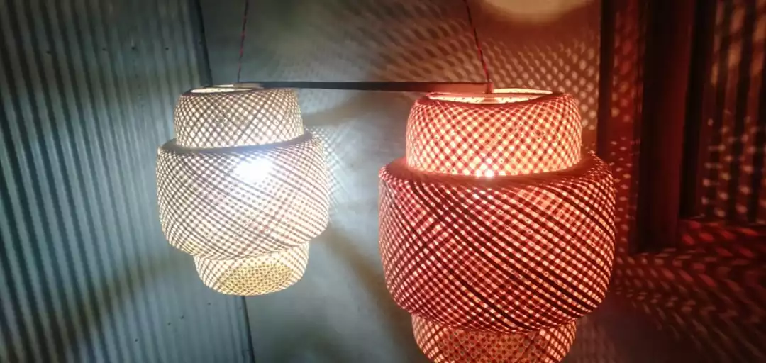 Bamboo lamps  uploaded by Asha Overseas on 11/23/2022