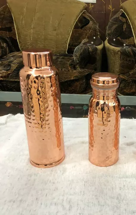 Copper bottle  uploaded by Asha Overseas on 11/23/2022