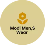 Business logo of Modi men,s wear