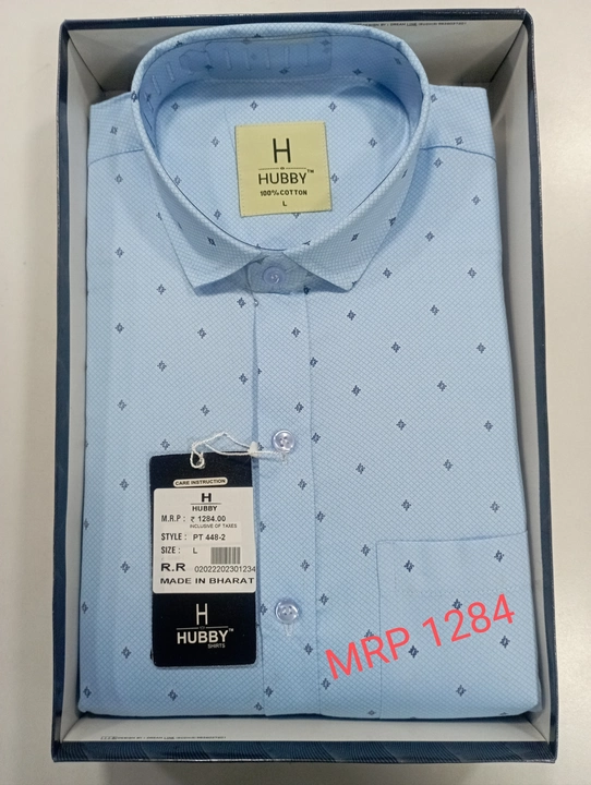 Pure cotton casual shirt uploaded by RATANLAL RAJKUMAR on 11/23/2022
