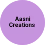 Business logo of Aasni creations