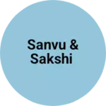 Business logo of Sanvu & Sakshi