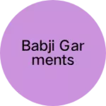Business logo of Babji garments