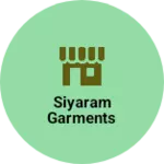 Business logo of Siyaram garments