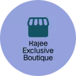 Business logo of Rajee exclusive boutique