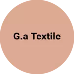 Business logo of G.A textile