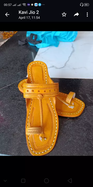Women Kolhapuri chappal Leather size 35 to 42 uploaded by business on 11/23/2022