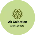 Business logo of AK calection