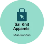 Business logo of Sai knit apparels