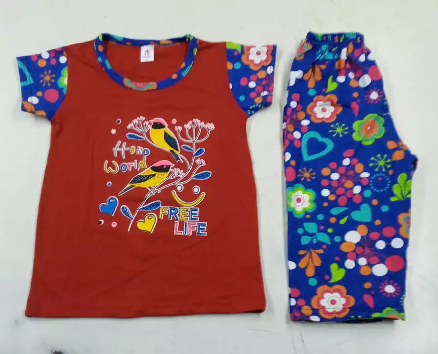Product image of Kids girls bayajama set , price: Rs. 90, ID: kids-girls-bayajama-set-1d23f945