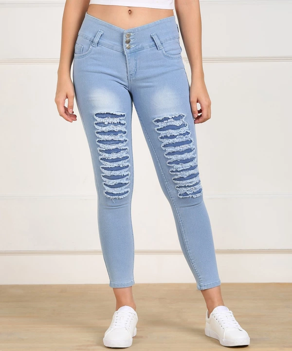 Trendy Design women jeans uploaded by business on 11/23/2022