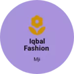 Business logo of Iqbal fashion