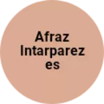 Business logo of Afraz intarparezes