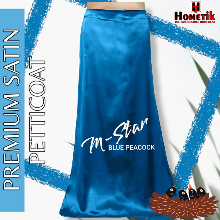 M-star Brand Premium Quality Satin silk petticoat  uploaded by Fashion Display on 11/24/2022