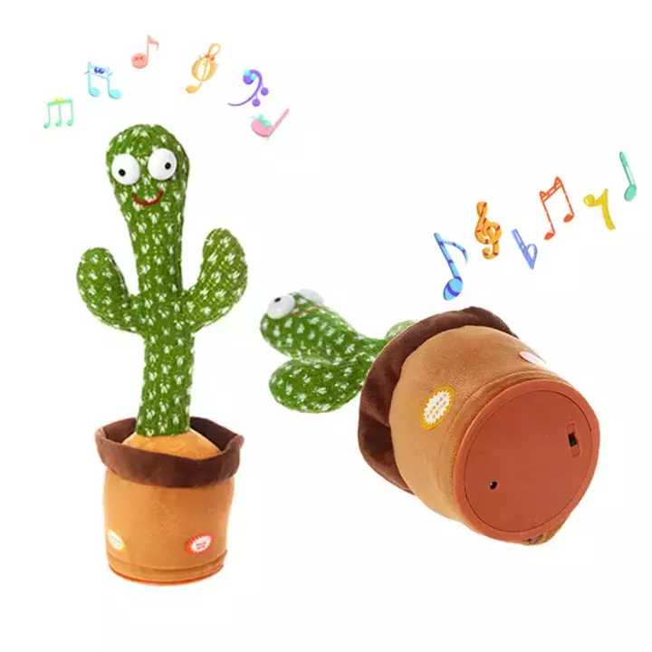 Dancing cactus toys for kids Can dance sing repeat what you say mimik uploaded by business on 11/24/2022
