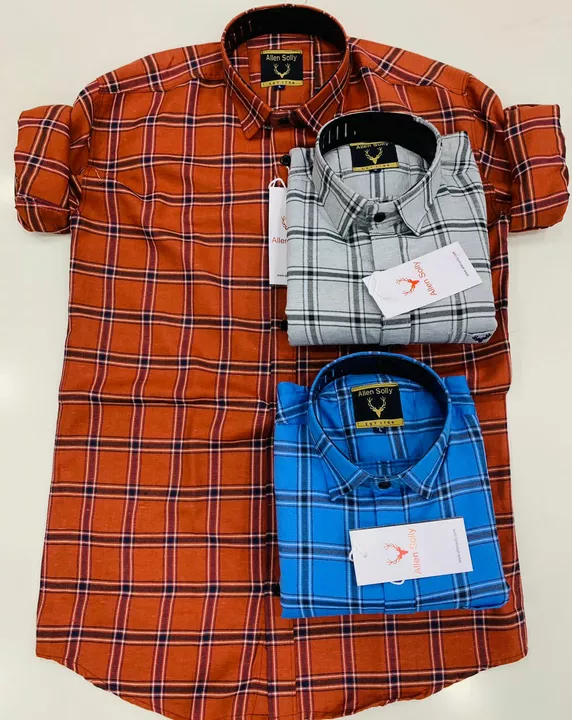 Men's Check Shirt  uploaded by Jai Mata Di Garments on 11/24/2022
