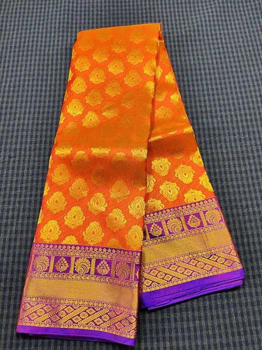 Original Kanjipuram silk saree uploaded by AGHS Collections on 1/23/2021