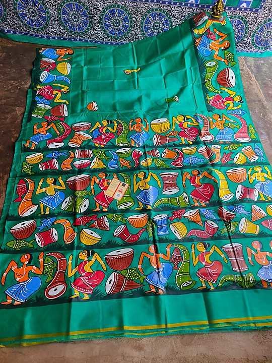 Bisnupuri pure silk saree uploaded by Mousumi saree house on 1/23/2021