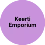 Business logo of Keerti emporium
