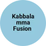 Business logo of Kabbalamma fusion