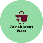 Business logo of Zainab mens wear