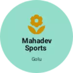 Business logo of Mahadev sports