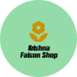 Business logo of Krishna Faison shop