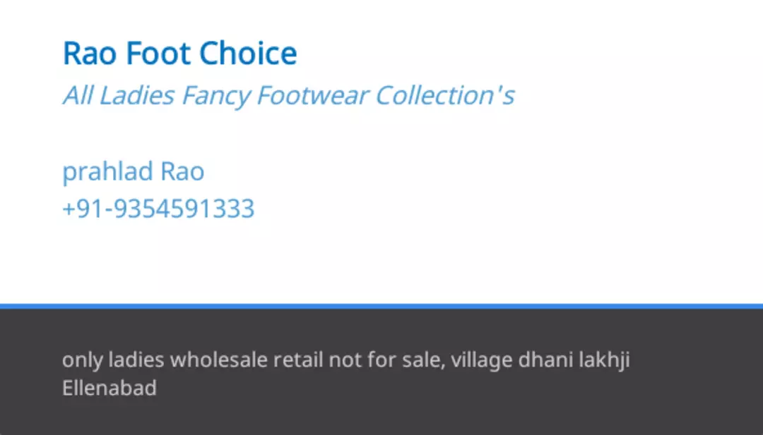 Post image Rao foot choice  has updated their profile picture.