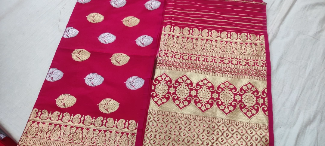 Katan silk sarees uploaded by Namami creation on 11/24/2022