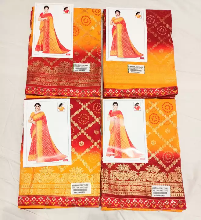 Chiffon sarees  uploaded by Garg enterprise on 11/24/2022