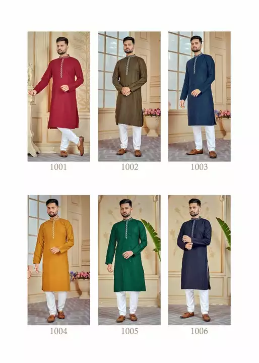 Product image of Men's kurta with payjama, price: Rs. 850, ID: men-s-kurta-with-payjama-9619207a