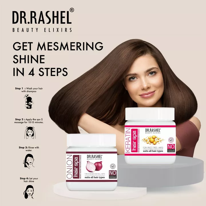 Dr rashel keratin hair spa uploaded by Cosmetics and skin care products wholesaler on 11/24/2022
