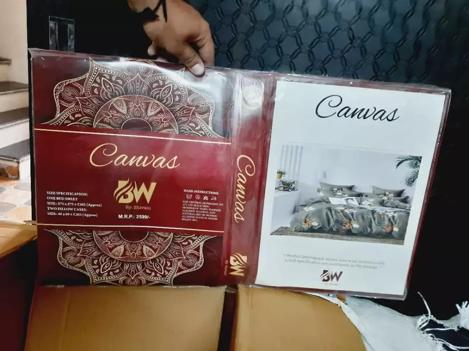 Canvas King size  uploaded by Rajesh handloom outlet on 11/24/2022