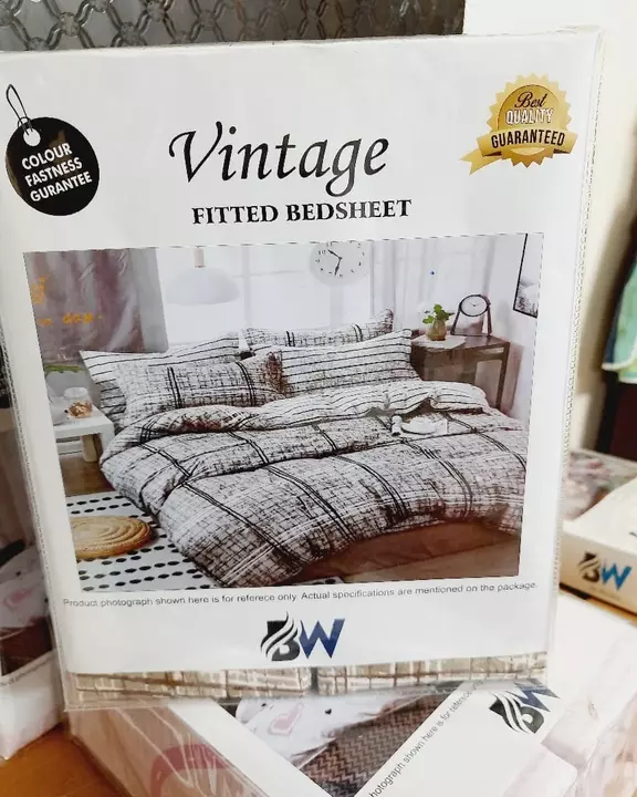 Vintage King size bedsheet with pillow cover  uploaded by Rajesh handloom outlet on 11/24/2022