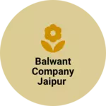 Business logo of Balwant company jaipur