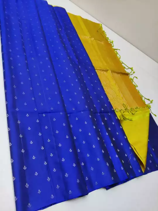 Handloom made soft silk saree for salw uploaded by Ruthran silks on 11/25/2022