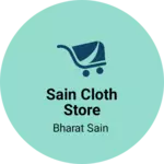 Business logo of Sain cloth store