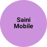 Business logo of Saini mobile